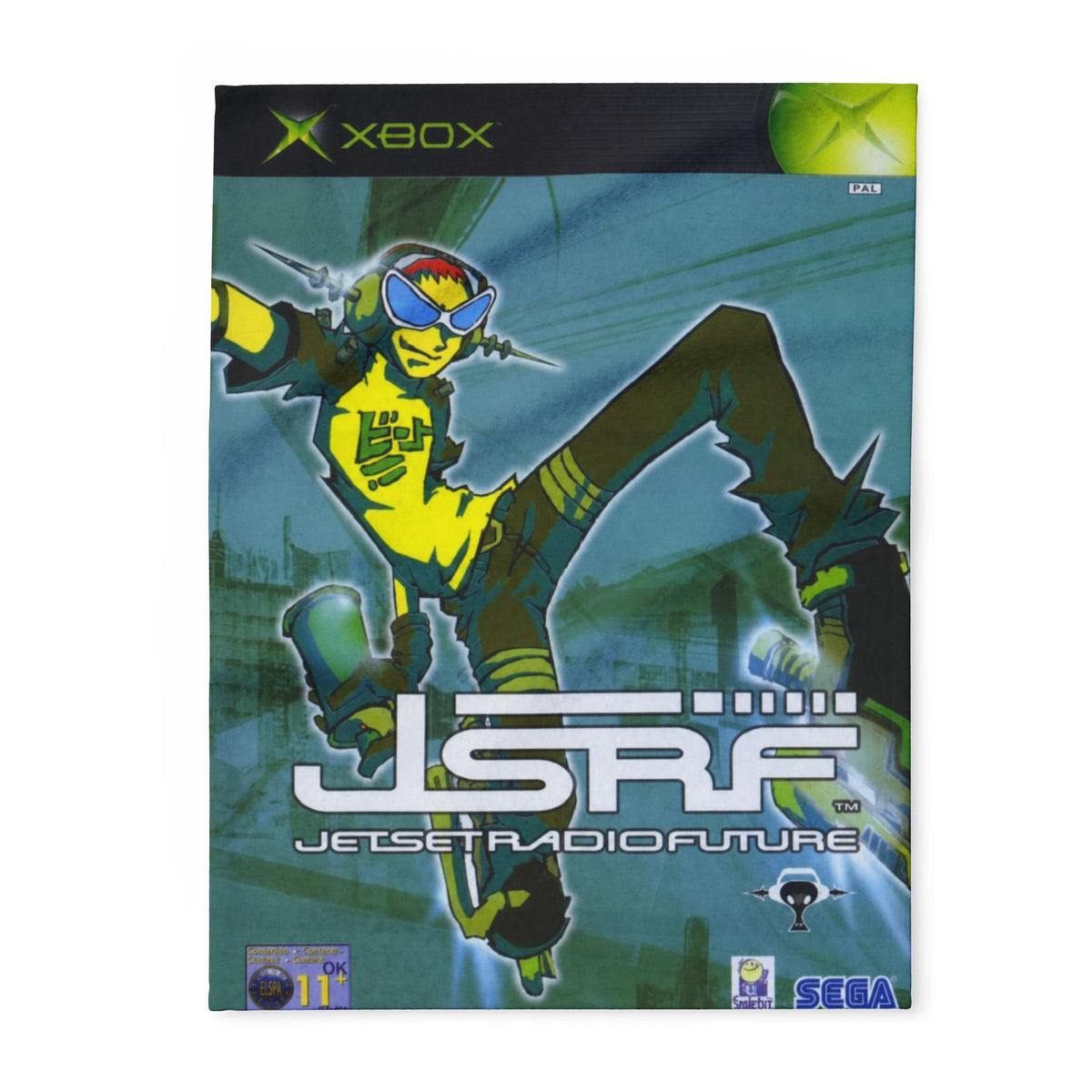 Jet Set Radio Future Blanket