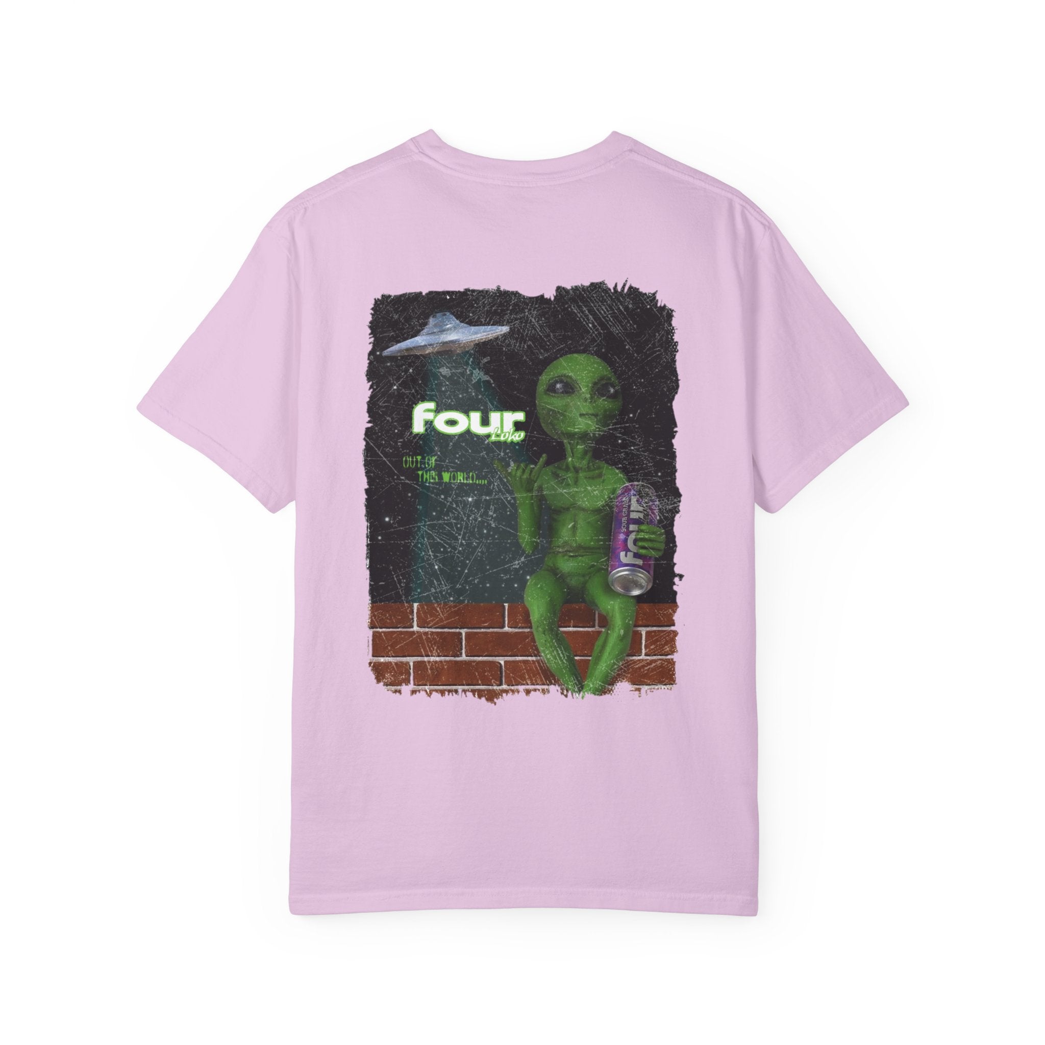 Four LOKO Alien Chilling Vintage T-shirt Worn Vintage Quality