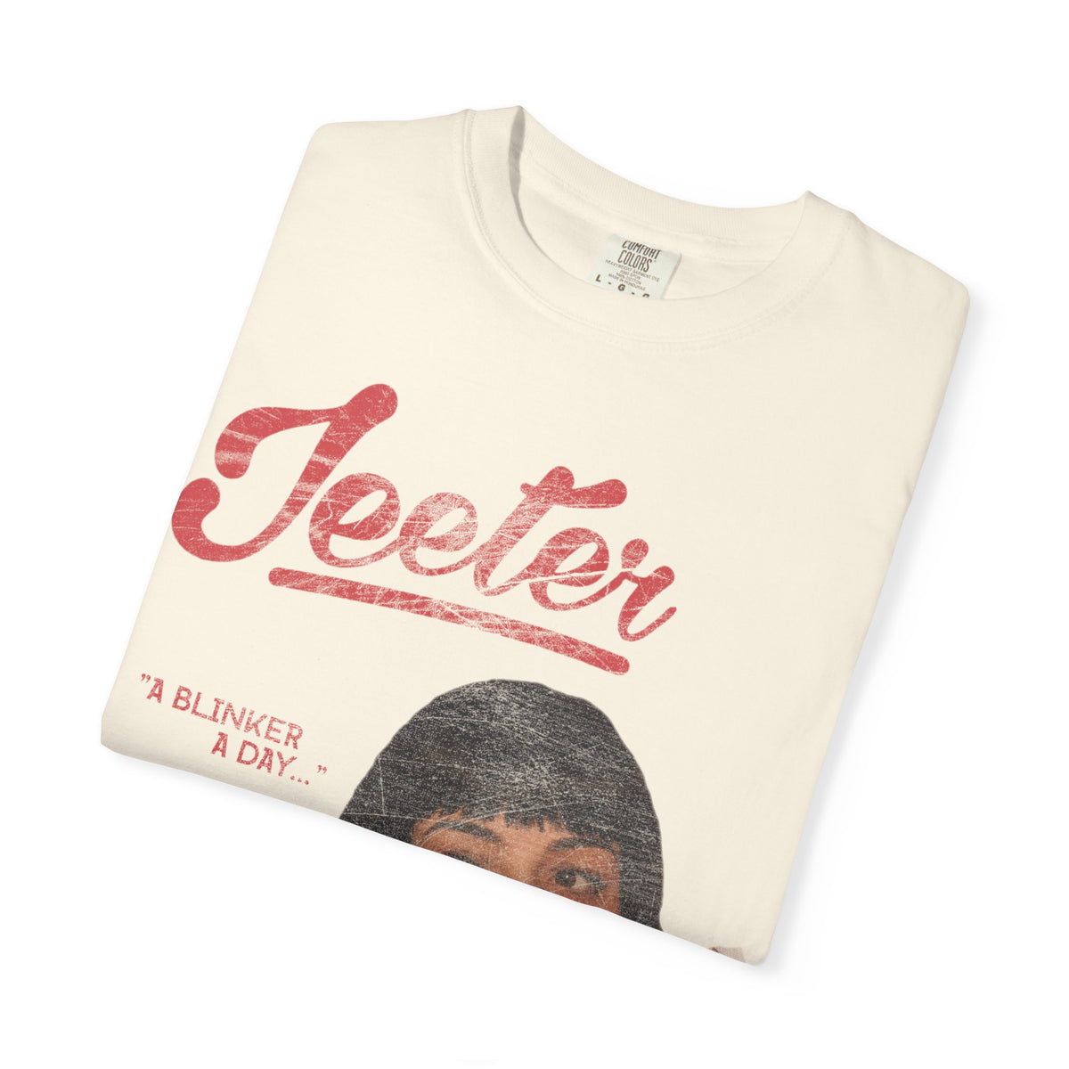 JEETER "A Blinker A Day" Rare Vintage T-Shirt Worn Qaulity