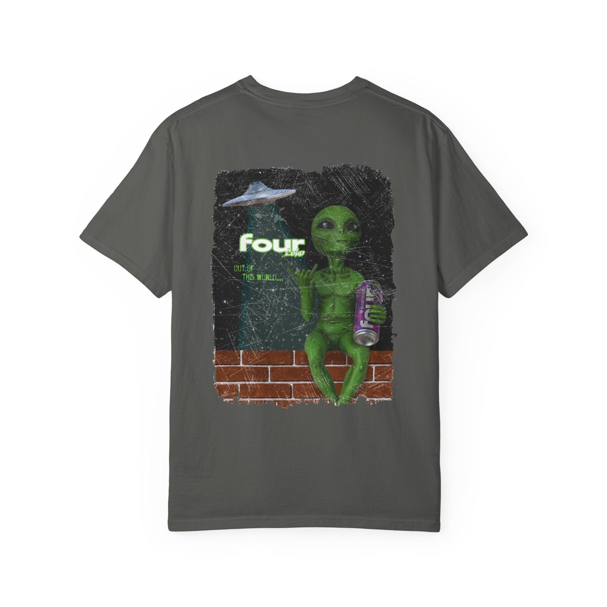 Four LOKO Alien Chilling Vintage T-shirt Worn Vintage Quality