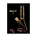 Pack It Up Bong Art Poster WARM