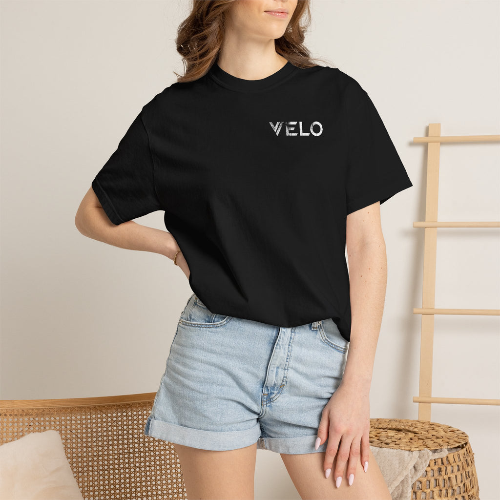 The Velo Man Ciggarette Parody T-shirt Vintage Worn Quality