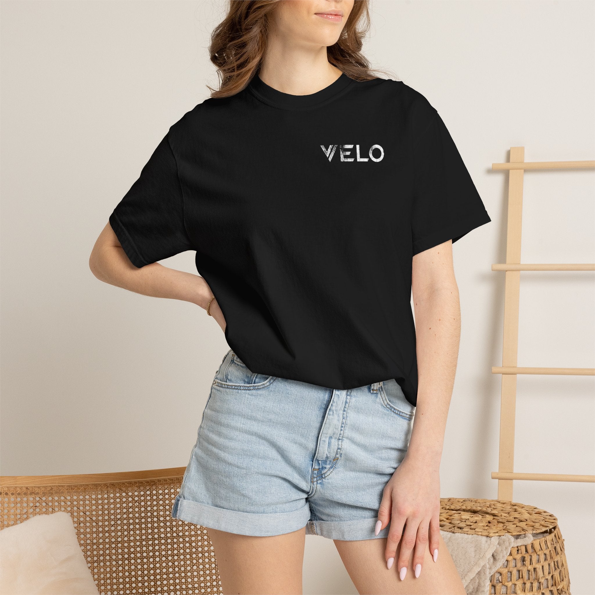 The Velo Man Ciggarette Parody T-shirt Vintage Worn Quality