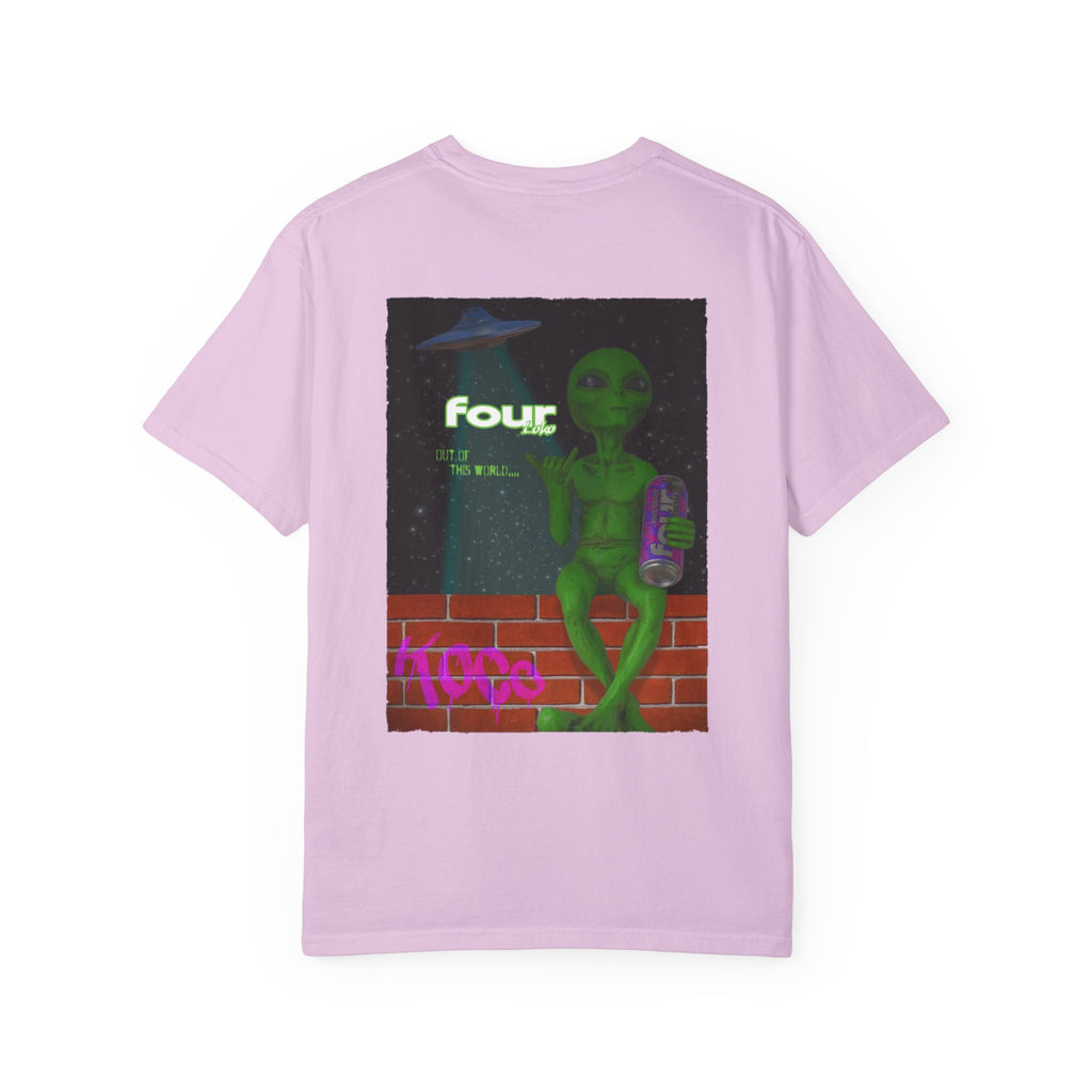 Four LOKO Alien Chilling Vintage T-shirt Worn Vintage Quality