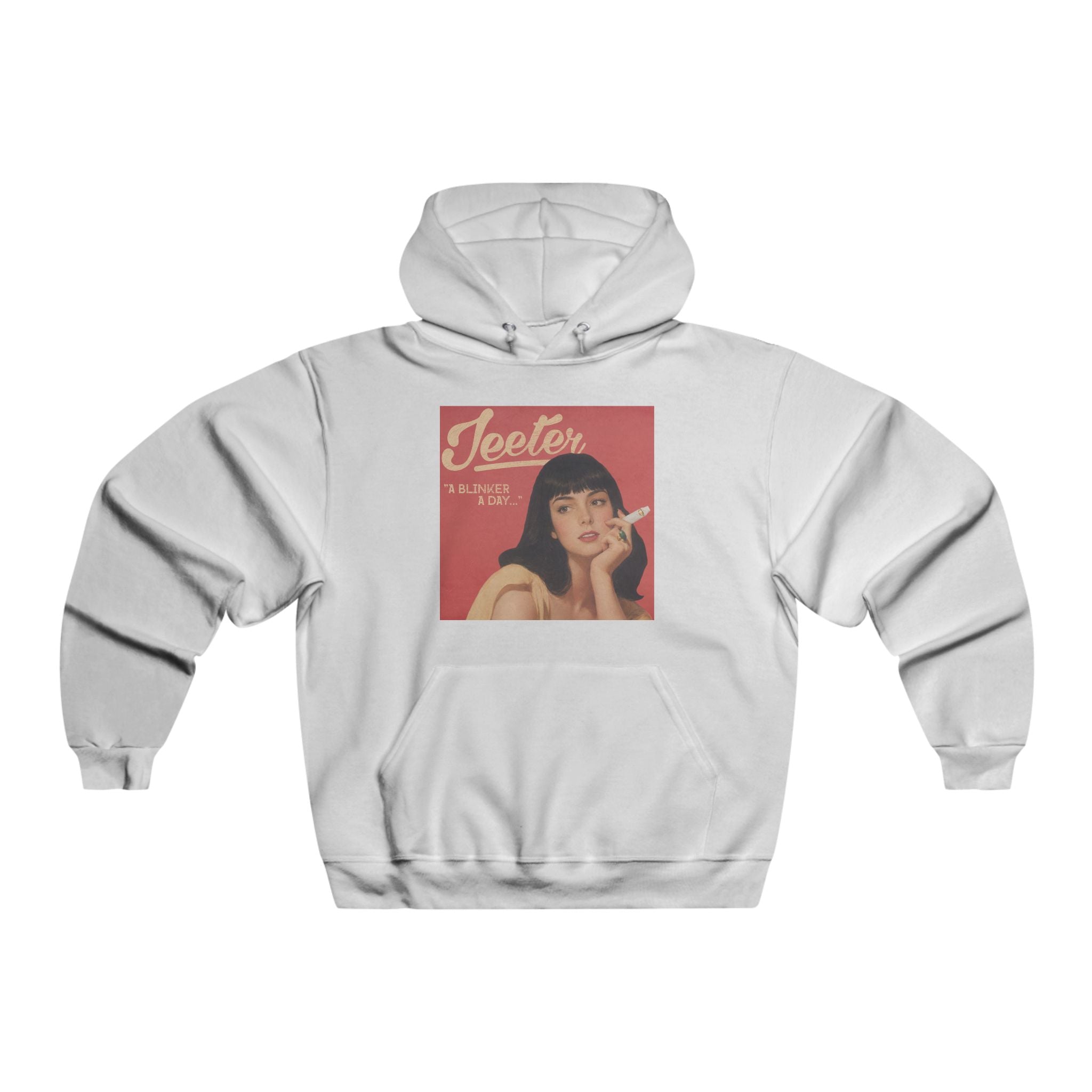 JEETER "A Blinker A Day" Rare Vintage Hoodie Worn Qaulity
