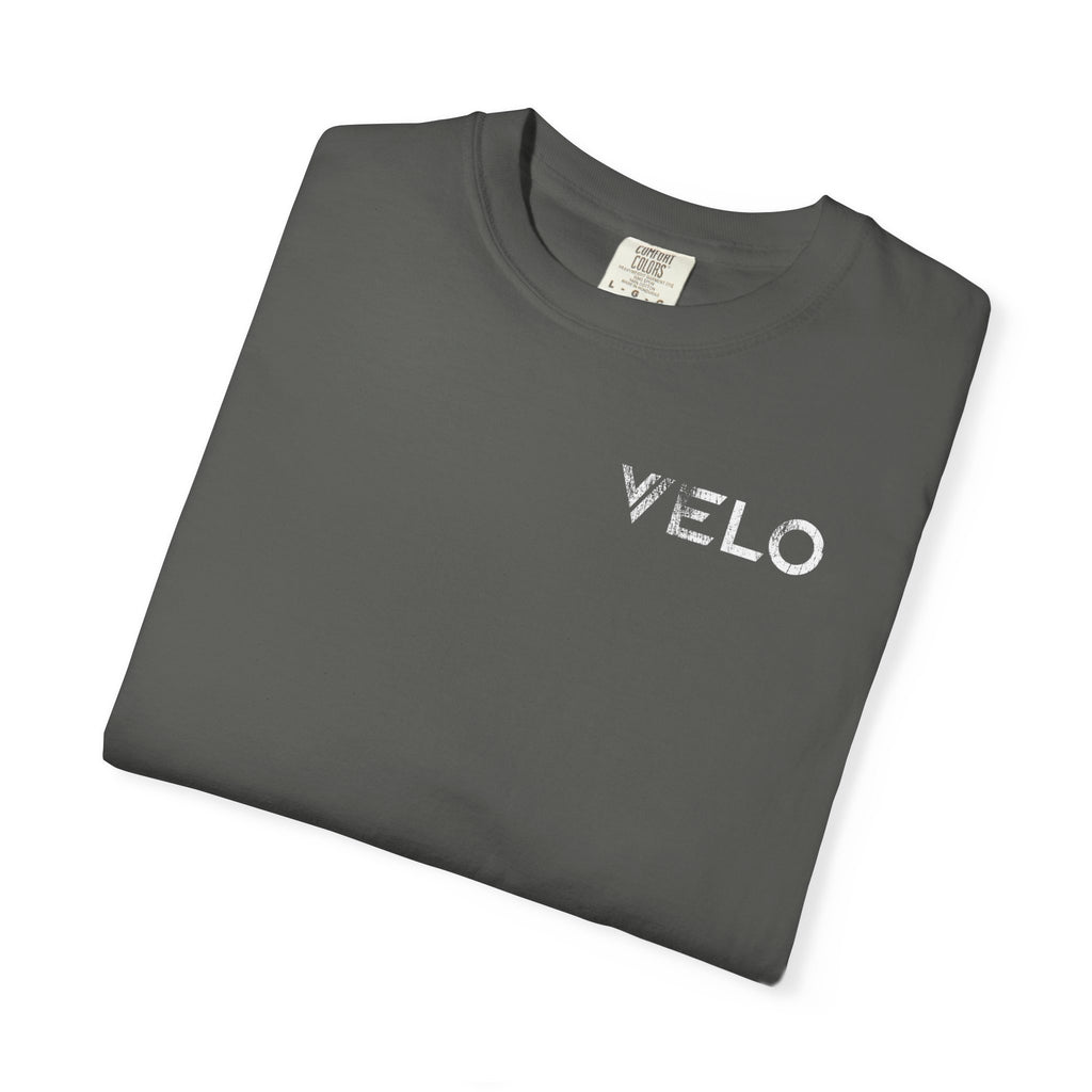 The Velo Man Ciggarette Parody T-shirt Vintage Worn Quality