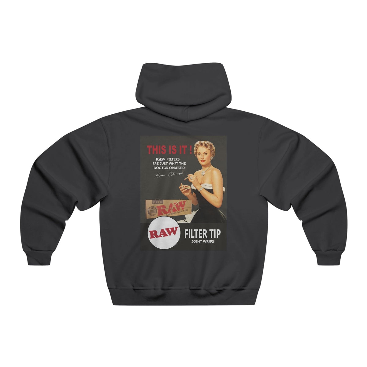 RAW Vintage Ciggarete Parody Hoodie