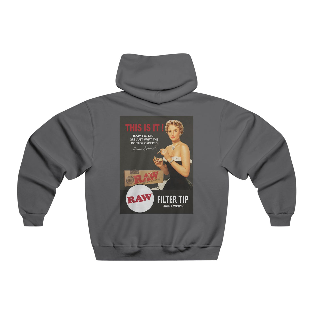 RAW Vintage Ciggarete Parody Hoodie