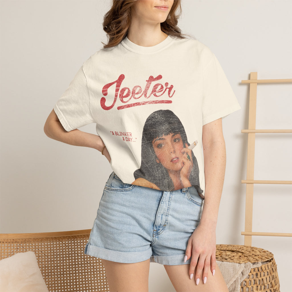 JEETER "A Blinker A Day" Rare Vintage T-Shirt Worn Qaulity