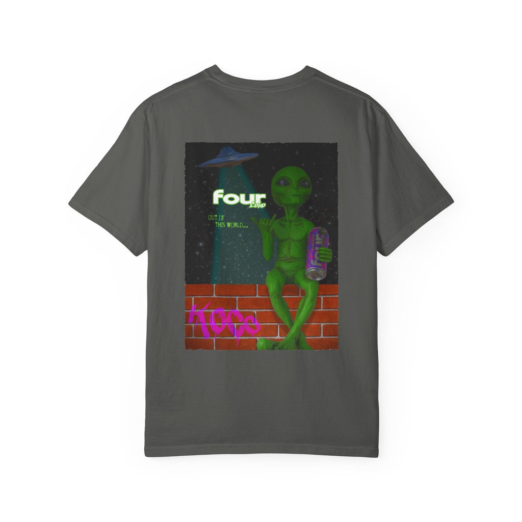 Four LOKO Alien Chilling Vintage T-shirt Worn Vintage Quality