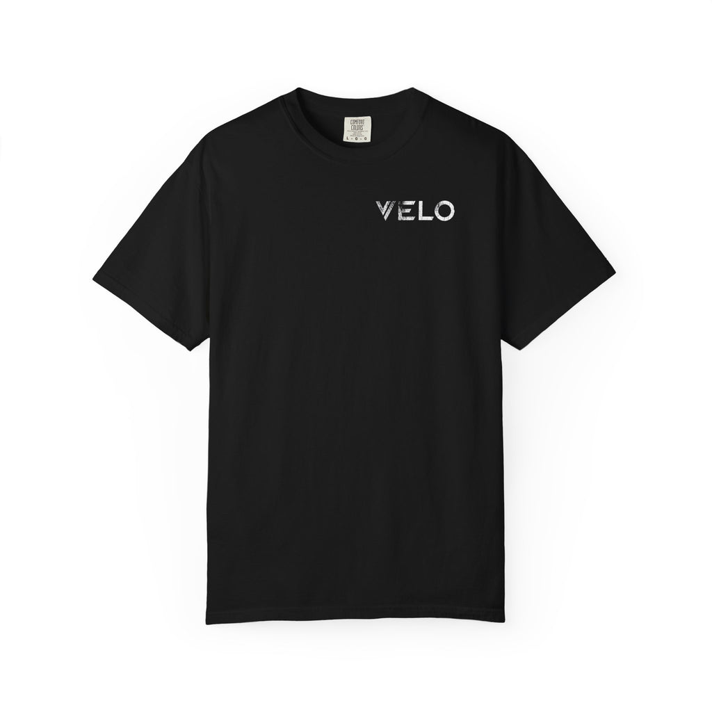 The Velo Man Ciggarette Parody T-shirt Vintage Worn Quality
