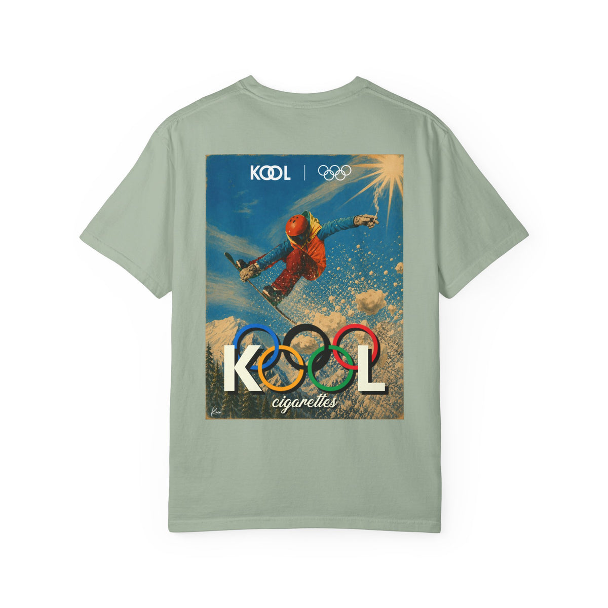 KOOL Ciggerates X Olympics T-shirt Vintage Worn Quality
