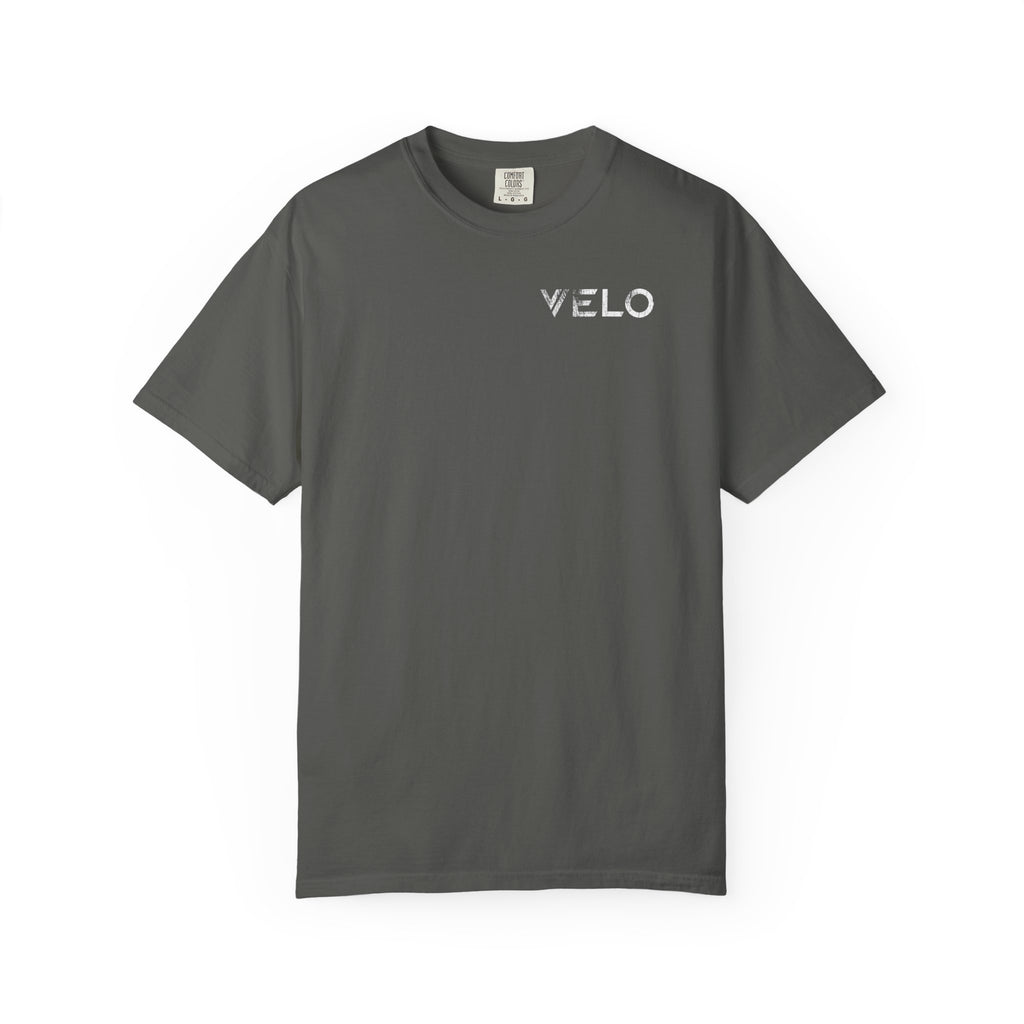 The Velo Man Ciggarette Parody T-shirt Vintage Worn Quality