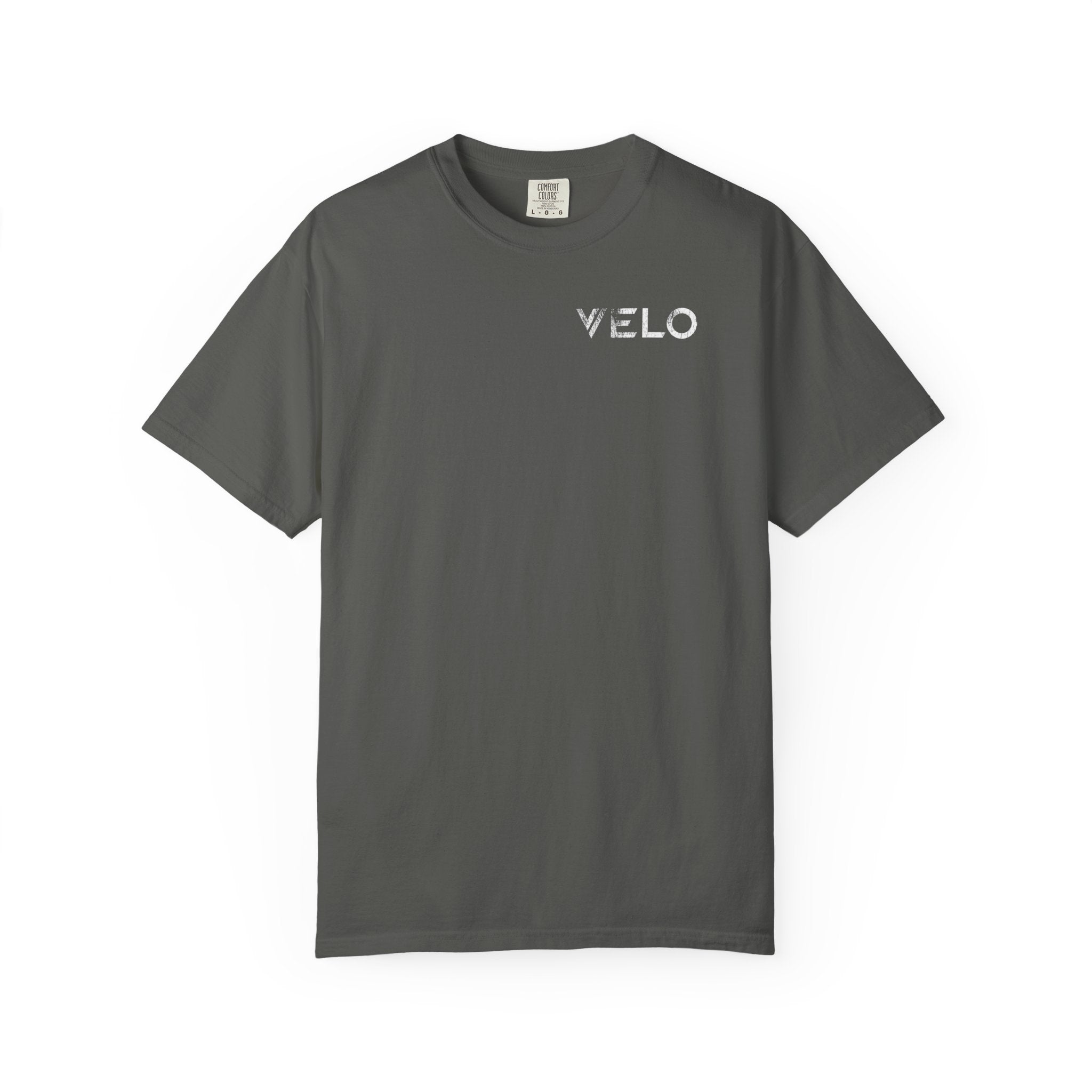 The Velo Man Ciggarette Parody T-shirt Vintage Worn Quality