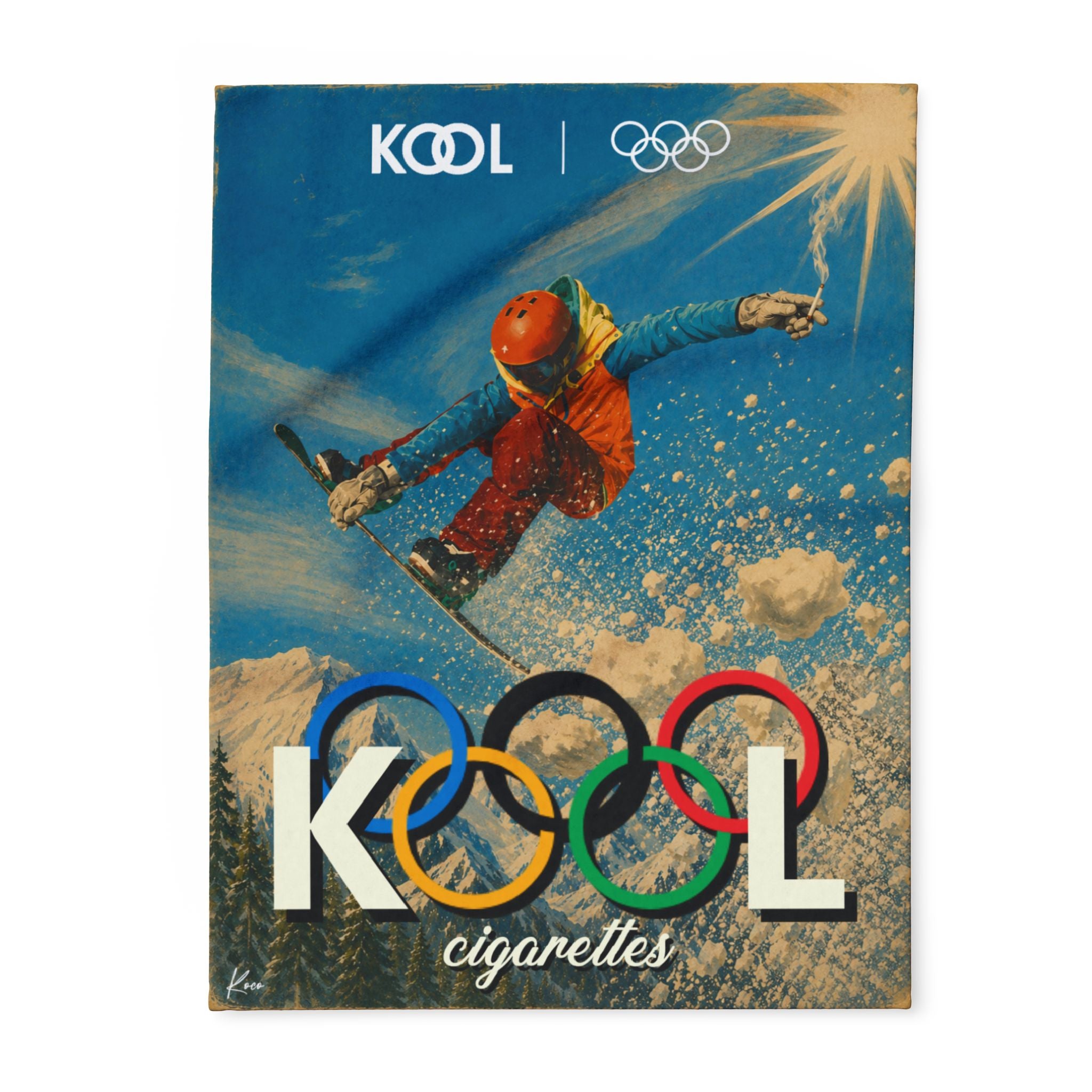 KOOL Ciggerates X Olympics Blanket