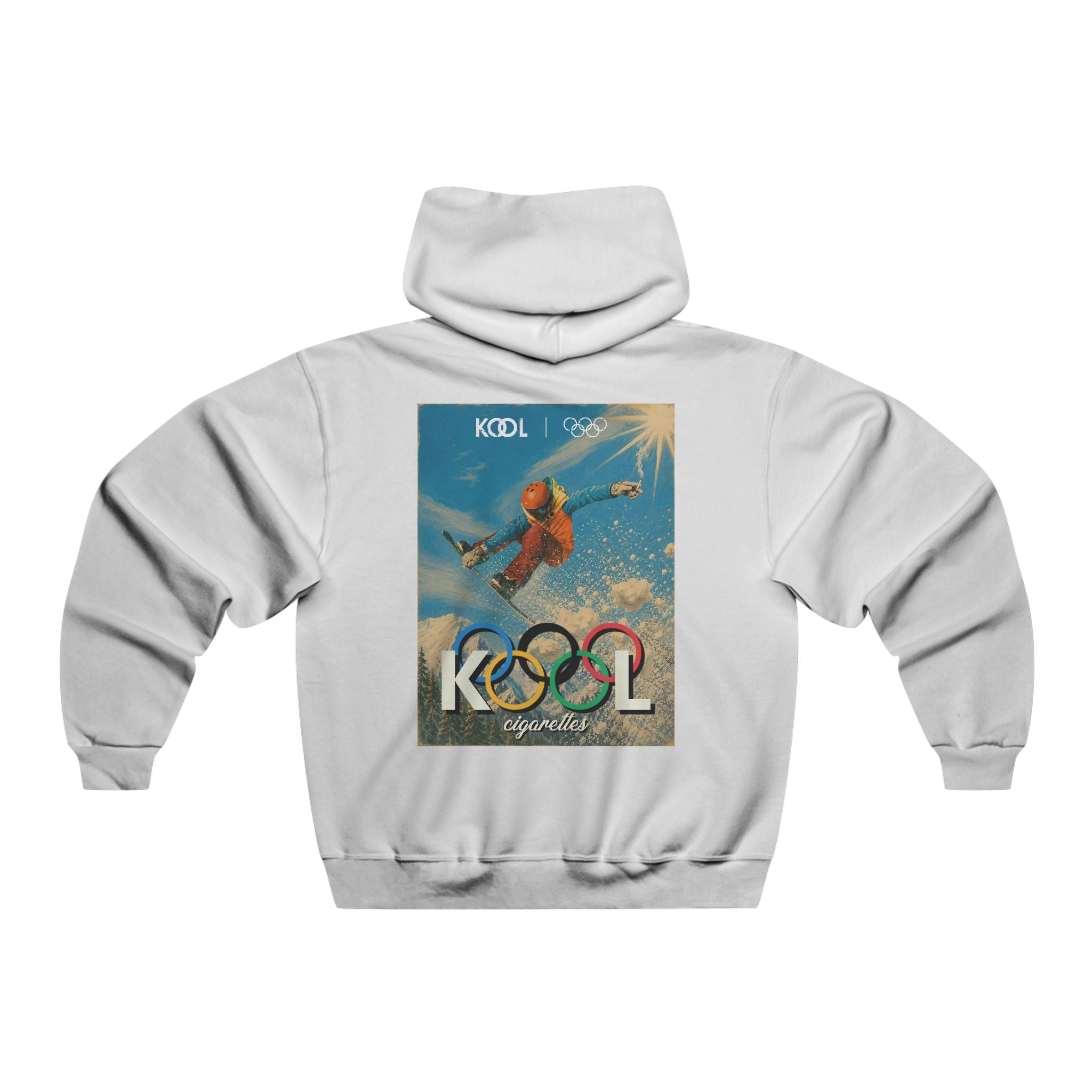KOOL Ciggerates X Olympics Hoodie Vintage Worn Quality