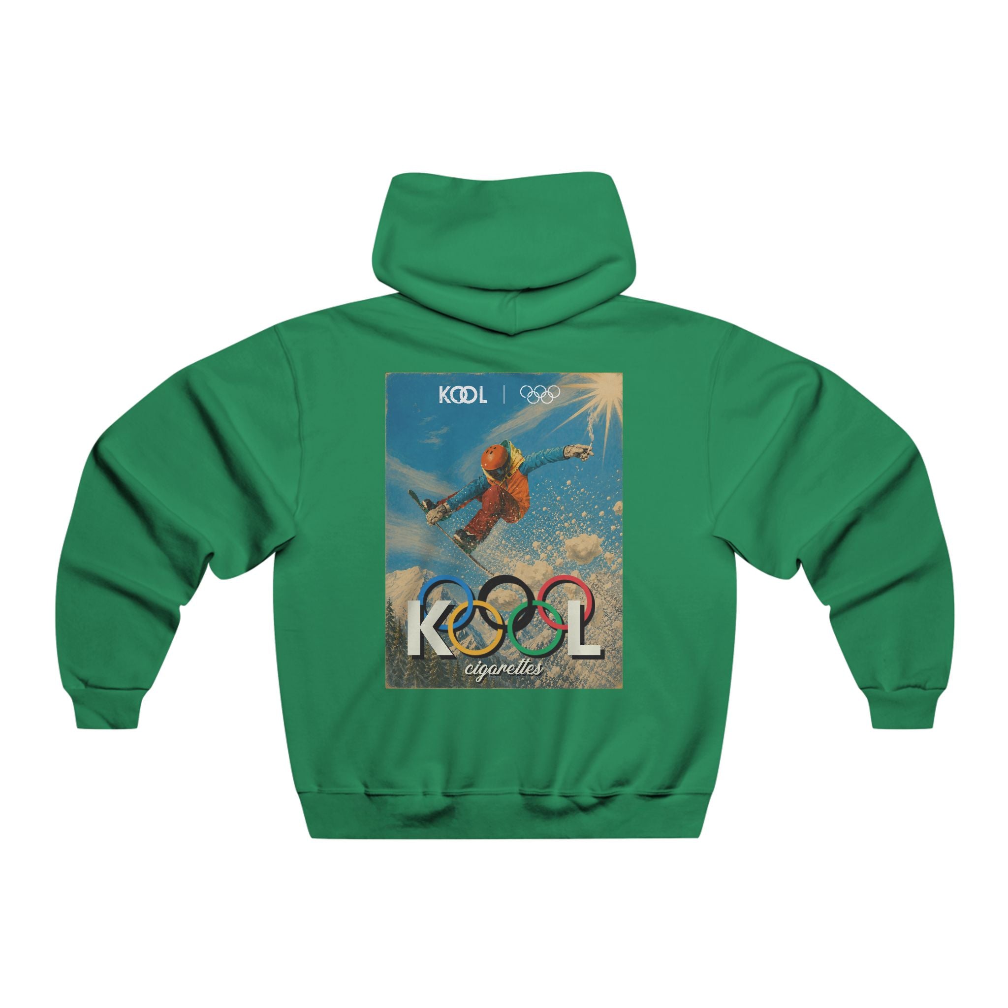 KOOL Ciggerates X Olympics Hoodie Vintage Worn Quality